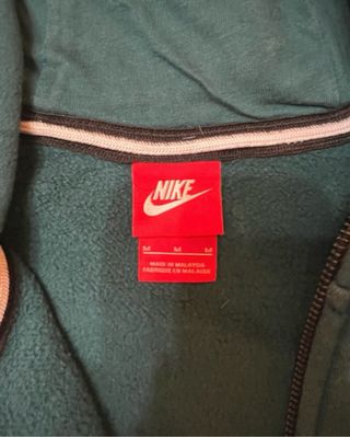Felpa Nike Unisex Taglia M Blu Petrolio