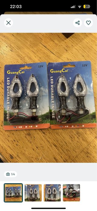 Piscas LED Guang Cai 12V Mota