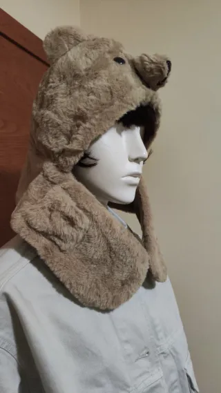 Cappello Orsetto Beige/Marronnuovoe