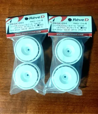 Cerchi RC 1:10 Rêve D GA18 Offset 4