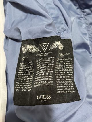 Plumífero Guess Azul