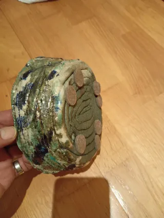 Cuenco Raku Esmeralda Japonés