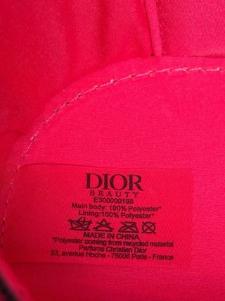 Neceser Miss Dior Fucsia + Lote Productos