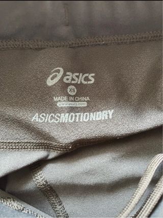 Mallas cortas Asics mujer negras