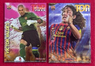 MUNDICROMO SPORT 2013 PUYOL VALDES TRADING CARDS