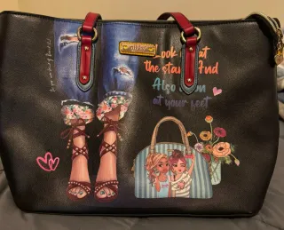 Bolso Nikky Negro Multicolor