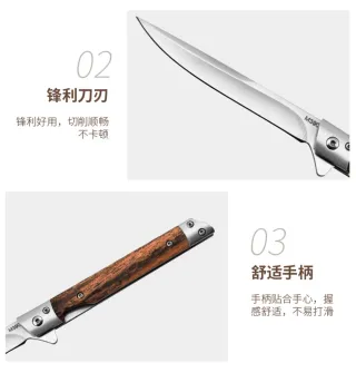 KOGATANA こがたな Cuchillo Plegable Japón 1920