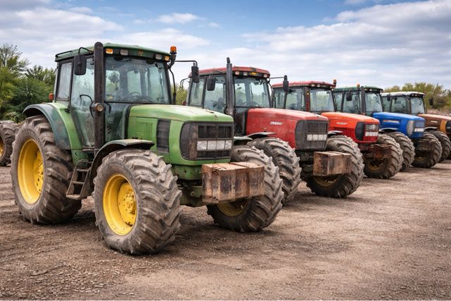Gestión y retirada de tractores y maquinaria agri.
