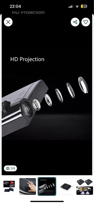 Kit Projetor LED Portas Audi