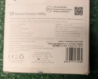 Cámara Vigilancia YI Dome 1080p