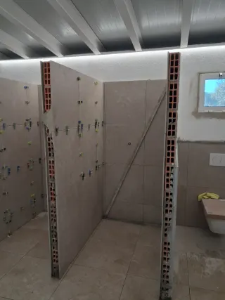 Colocación de rajoles