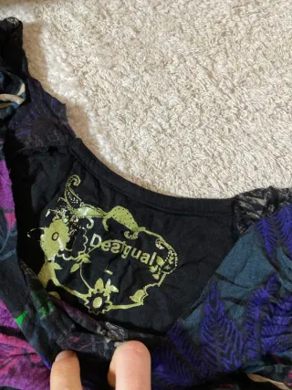 Camiseta sin mangas Desigual multicolor