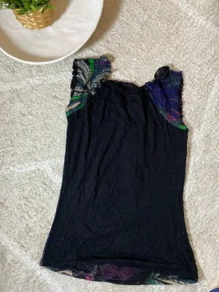 Camiseta sin mangas Desigual multicolor