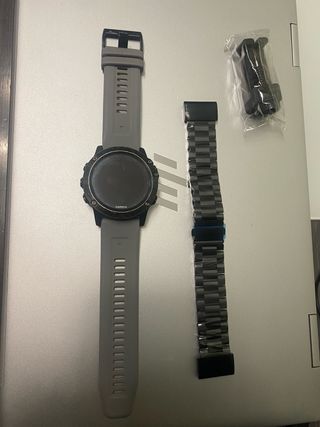 Garmin Fenix 5X + Cinturino in Alluminio (leggere la descrizione)