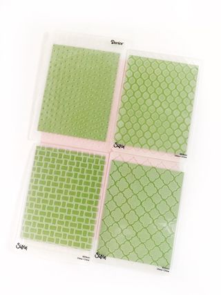 Carpetas de repujado Sizzix y Darice