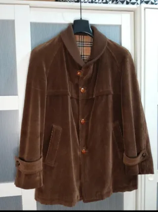 Cappotto vintage in lana marrone