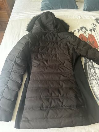 Plumas Zara Marrón Talla M