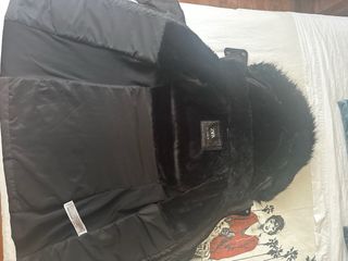 Plumas Zara Marrón Talla M