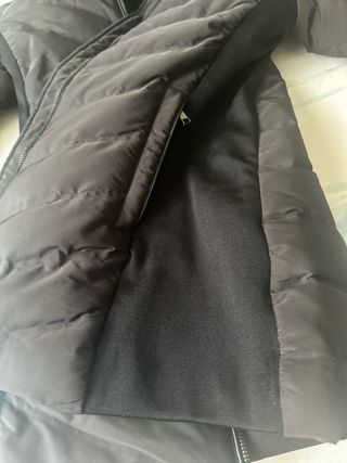 Plumas Zara Marrón Talla M