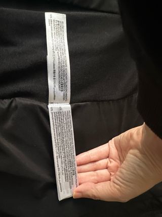 Plumas Zara Marrón Talla M