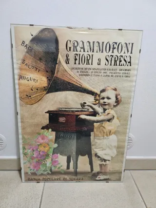 Quadro Stampa su tela incorniciato