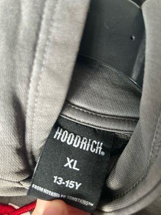 Sudadera Hoodrich Gris Talla XS