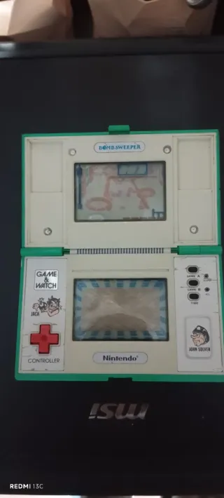 Nintendo Game & Watch Bomb Sweeper Verde