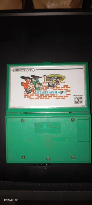 Nintendo Game & Watch Bomb Sweeper Verde