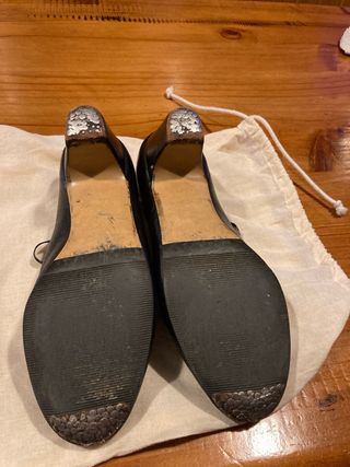 Zapatos de flamenco negros