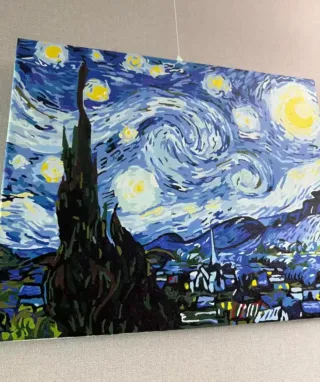 Kit Pintura Números 40x50cm