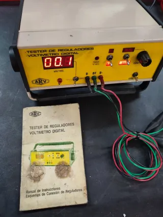 Comprobador Reguladores  de altenador.