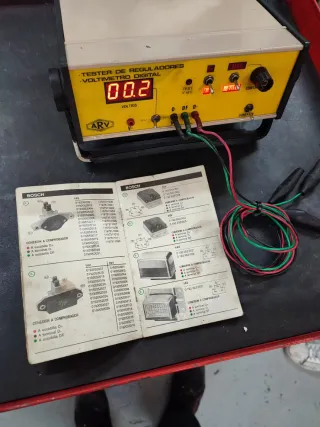 Comprobador Reguladores  de altenador.