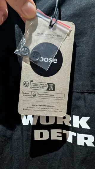 Camisa Carhartt Negra