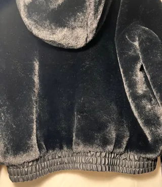 Chaqueta pelo capucha Zara Talla S