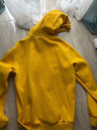 Sudadera Champion Amarilla Talla S