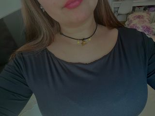 Choker Blush Moon con ciondoli