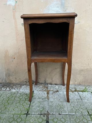 Mesilla auxiliar madera antigua