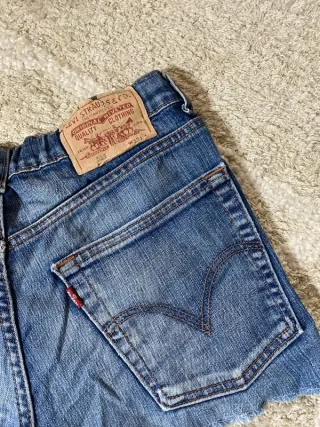 Levi's 525 Shorts Vaqueros Azules