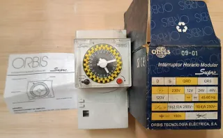 Interruptor Horario Modular Orbis Supra 09-01