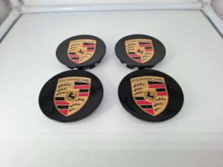 4 Coprimozzi Porsche 76mm Nuovi