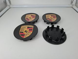 4 Coprimozzi Porsche 76mm Nuovi
