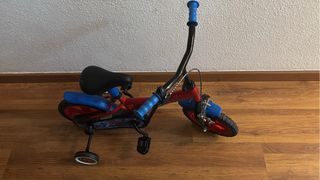 Bicicleta infantil Spiderman