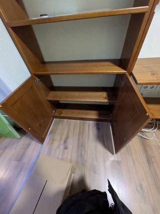 Estantería de pino macizo