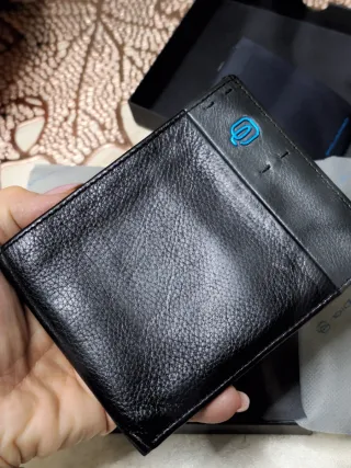 Portafoglio Piquadro Uomo Nero