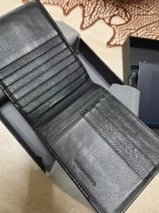 Portafoglio Piquadro Uomo Nero