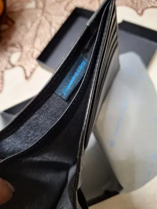 Portafoglio Piquadro Uomo Nero