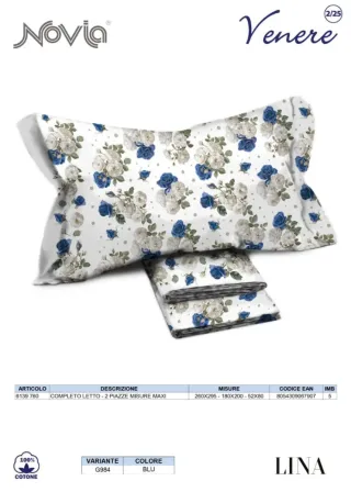 Completo Lenzuola 2 Piazze