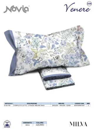 Completo Lenzuola 2 Piazze
