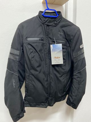 Chaqueta Moto Mujer Bullson Negra