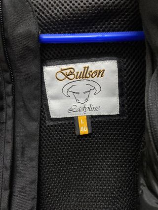 Chaqueta Moto Mujer Bullson Negra